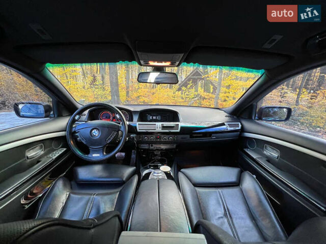 Черный БМВ 7 Серия, объемом двигателя 4.8 л и пробегом 205 тыс. км за 9000 $, фото 22 на Automoto.ua