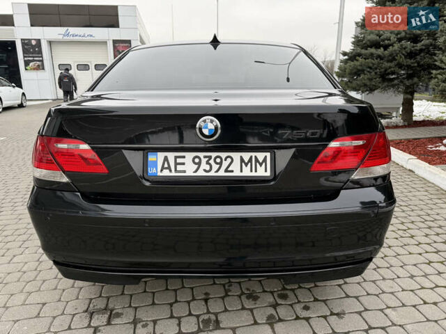 Черный БМВ 7 Серия, объемом двигателя 4.8 л и пробегом 270 тыс. км за 6750 $, фото 14 на Automoto.ua