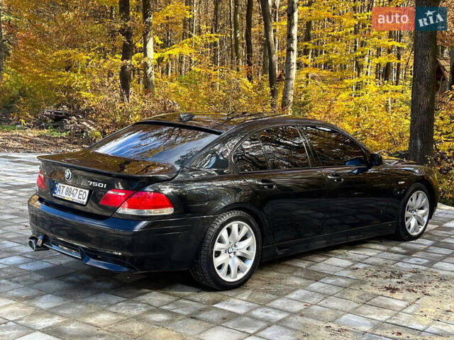 Черный БМВ 7 Серия, объемом двигателя 4.8 л и пробегом 205 тыс. км за 9000 $, фото 14 на Automoto.ua