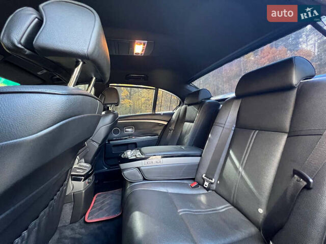 Черный БМВ 7 Серия, объемом двигателя 4.8 л и пробегом 205 тыс. км за 9000 $, фото 21 на Automoto.ua