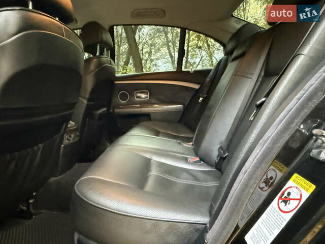 Черный БМВ 7 Серия, объемом двигателя 4.8 л и пробегом 270 тыс. км за 7350 $, фото 18 на Automoto.ua
