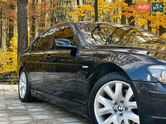 Черный БМВ 7 Серия, объемом двигателя 4.8 л и пробегом 205 тыс. км за 9000 $, фото 5 на Automoto.ua
