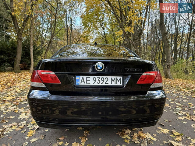Черный БМВ 7 Серия, объемом двигателя 4.8 л и пробегом 270 тыс. км за 7350 $, фото 6 на Automoto.ua