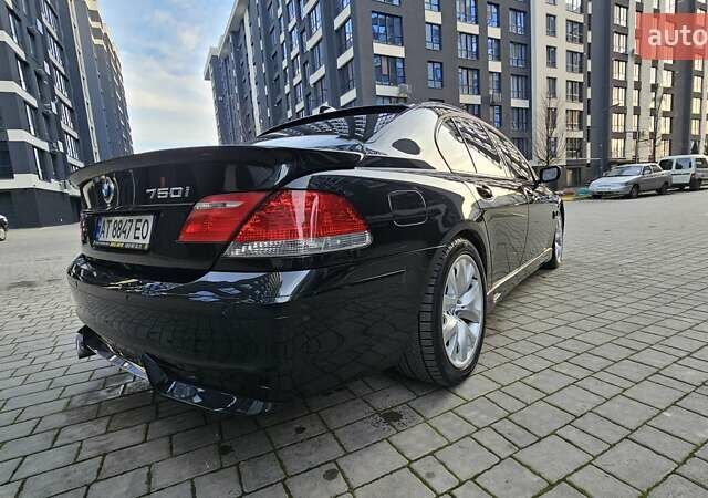 Чорний БМВ 7 Серія, об'ємом двигуна 4.8 л та пробігом 207 тис. км за 9999 $, фото 8 на Automoto.ua