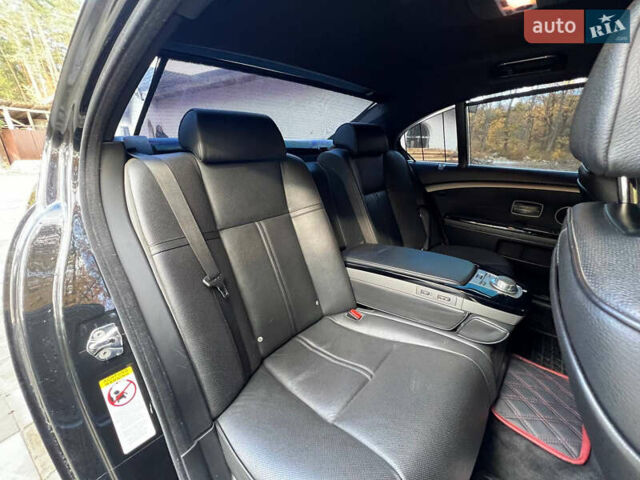 Черный БМВ 7 Серия, объемом двигателя 4.8 л и пробегом 205 тыс. км за 9000 $, фото 26 на Automoto.ua