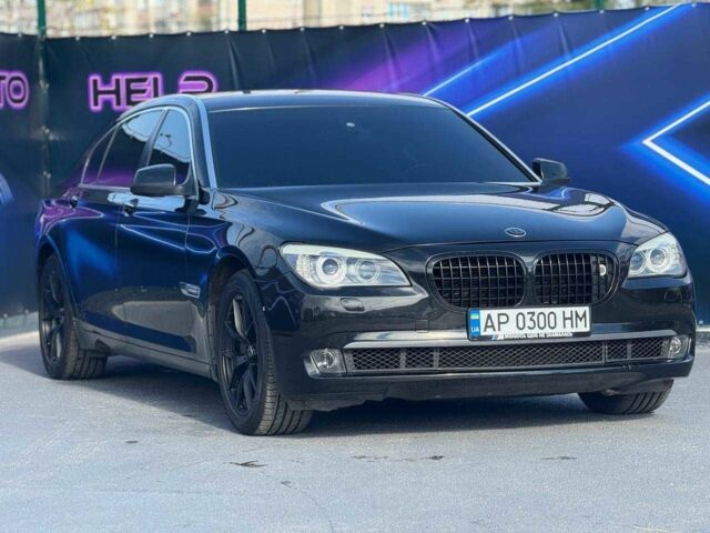 БМВ 7 Серия 2009 в Запорожье на Automoto.ua Черный БМВ 7 Серия, объемом двигателя 3 л и пробегом 201 тыс. км за 13499 $, фото 3 на Automoto.ua