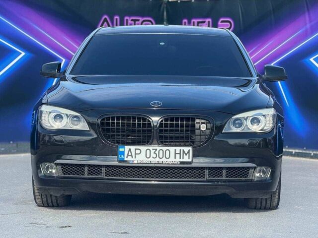БМВ 7 Серия 2009 в Запорожье на Automoto.ua Черный БМВ 7 Серия, объемом двигателя 3 л и пробегом 201 тыс. км за 13499 $, фото 2 на Automoto.ua