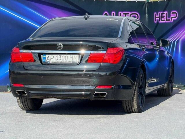 БМВ 7 Серия 2009 в Запорожье на Automoto.ua Черный БМВ 7 Серия, объемом двигателя 3 л и пробегом 201 тыс. км за 13499 $, фото 5 на Automoto.ua