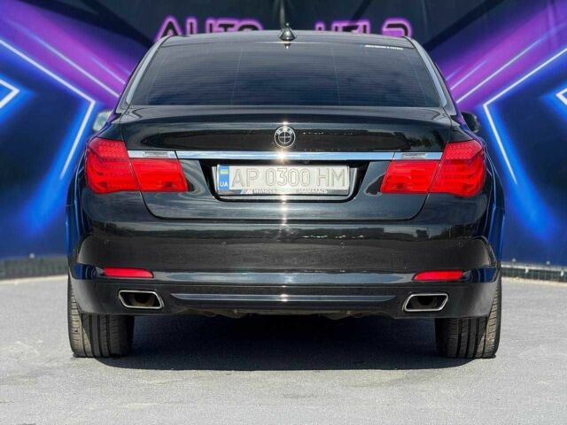 БМВ 7 Серия 2009 в Запорожье на Automoto.ua Черный БМВ 7 Серия, объемом двигателя 3 л и пробегом 201 тыс. км за 13499 $, фото 4 на Automoto.ua