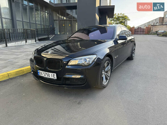 Черный БМВ 7 Серия, объемом двигателя 4.39 л и пробегом 275 тыс. км за 12800 $, фото 1 на Automoto.ua