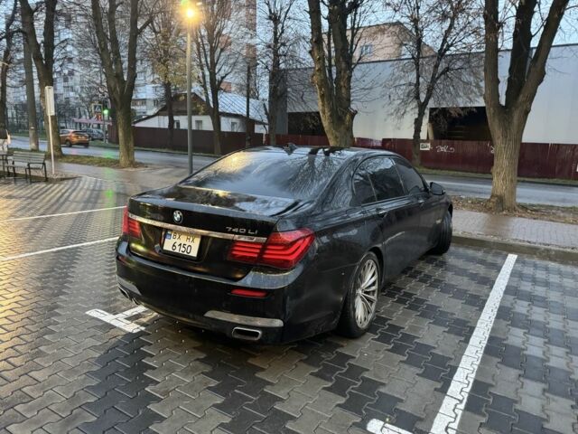 Черный БМВ 7 Серия, объемом двигателя 3 л и пробегом 240 тыс. км за 15500 $, фото 4 на Automoto.ua