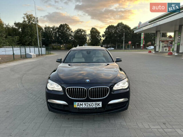 Черный БМВ 7 Серия, объемом двигателя 2.99 л и пробегом 80 тыс. км за 27900 $, фото 1 на Automoto.ua