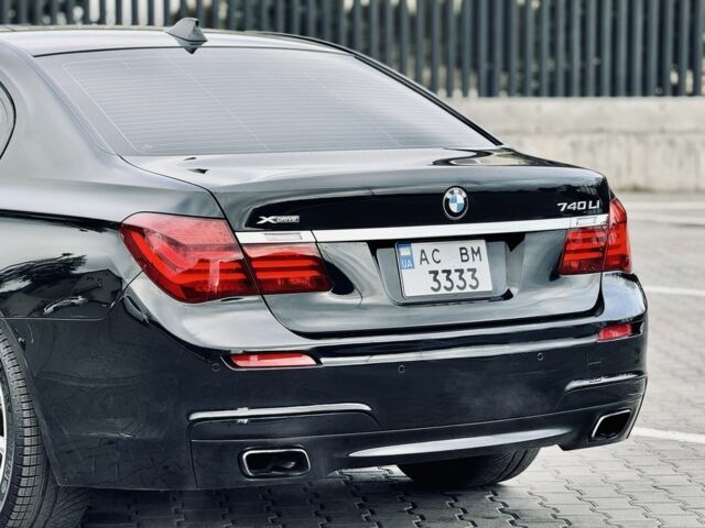 Черный БМВ 7 Серия, объемом двигателя 3 л и пробегом 250 тыс. км за 14000 $, фото 2 на Automoto.ua