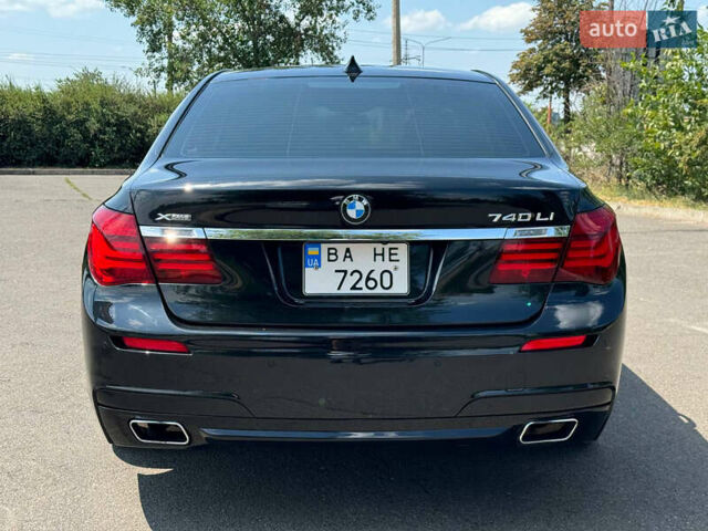Черный БМВ 7 Серия, объемом двигателя 2.98 л и пробегом 143 тыс. км за 19000 $, фото 9 на Automoto.ua