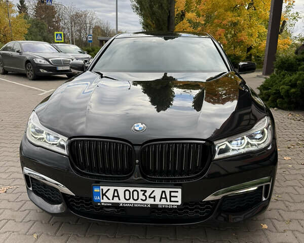 Черный БМВ 7 Серия, объемом двигателя 4.39 л и пробегом 161 тыс. км за 26000 $, фото 1 на Automoto.ua