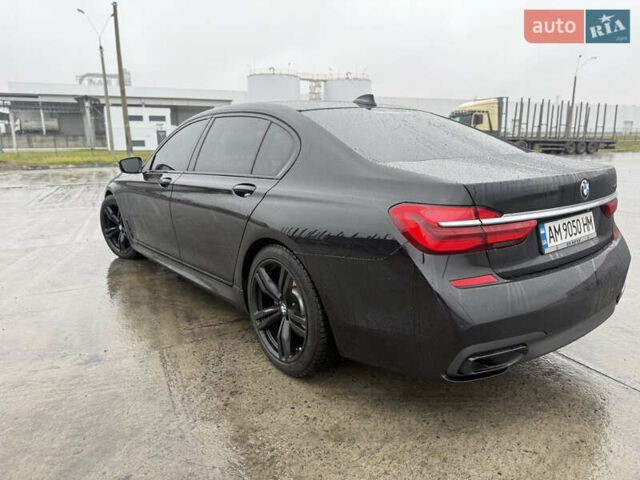 Черный БМВ 7 Серия, объемом двигателя 3 л и пробегом 120 тыс. км за 38000 $, фото 7 на Automoto.ua