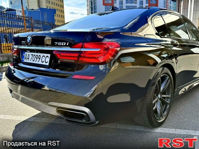 Черный БМВ 7 Серия, объемом двигателя 4.4 л и пробегом 178 тыс. км за 35999 $, фото 6 на Automoto.ua