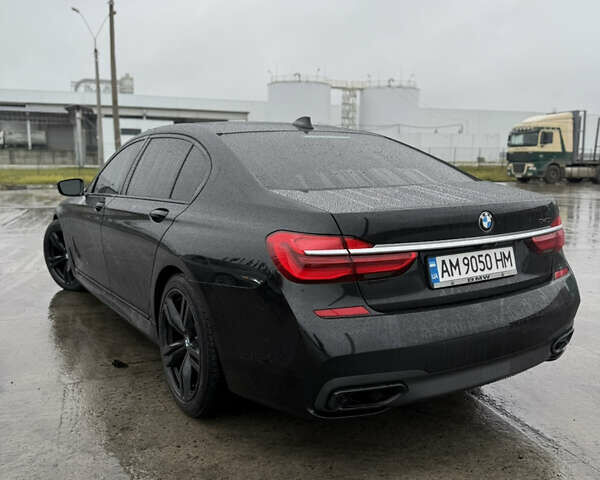 Черный БМВ 7 Серия, объемом двигателя 3 л и пробегом 120 тыс. км за 38000 $, фото 6 на Automoto.ua