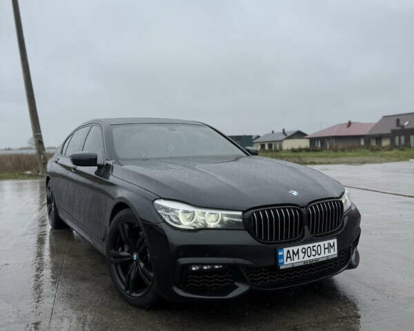 Черный БМВ 7 Серия, объемом двигателя 3 л и пробегом 120 тыс. км за 38000 $, фото 2 на Automoto.ua