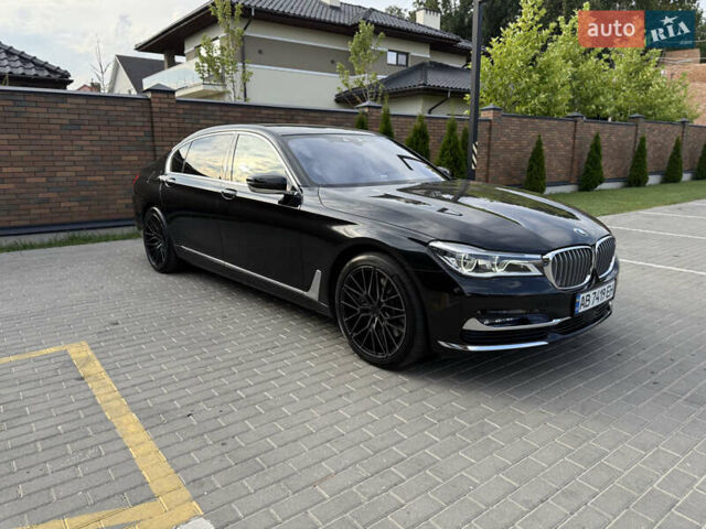 БМВ 7 Серія 2016 у Вінниці на Automoto.ua Чорний БМВ 7 Серія, об'ємом двигуна 4.39 л та пробігом 129 тис. км за 39500 $, фото 13 на Automoto.ua