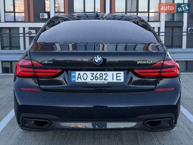 Черный БМВ 7 Серия, объемом двигателя 3 л и пробегом 160 тыс. км за 38500 $, фото 6 на Automoto.ua