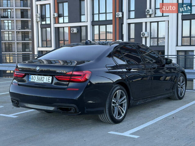 Черный БМВ 7 Серия, объемом двигателя 3 л и пробегом 160 тыс. км за 38500 $, фото 3 на Automoto.ua