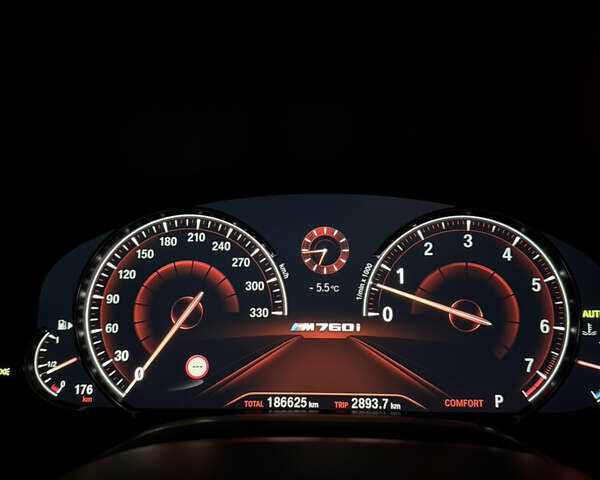 Чорний БМВ 7 Серія, об'ємом двигуна 6.6 л та пробігом 186 тис. км за 45000 $, фото 13 на Automoto.ua
