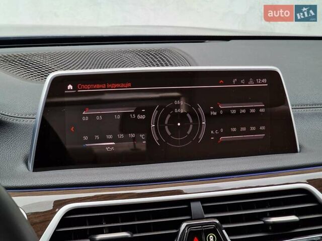 Черный БМВ 7 Серия, объемом двигателя 3 л и пробегом 116 тыс. км за 50990 $, фото 61 на Automoto.ua