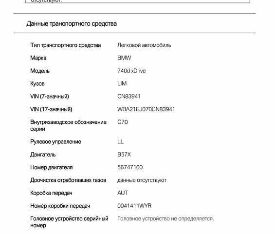 Черный БМВ 7 Серия, объемом двигателя 2.99 л и пробегом 24 тыс. км за 135000 $, фото 20 на Automoto.ua