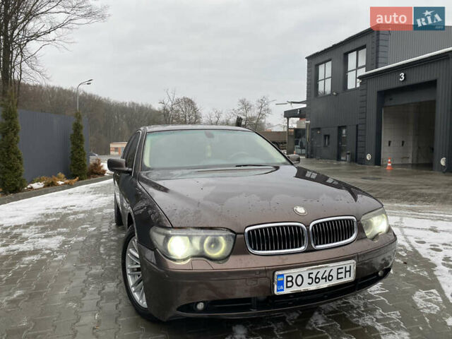 Коричневый БМВ 7 Серия, объемом двигателя 3 л и пробегом 350 тыс. км за 9000 $, фото 3 на Automoto.ua