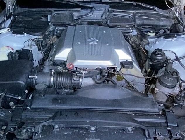 Серый БМВ 7 Серия, объемом двигателя 4.4 л и пробегом 362 тыс. км за 3800 $, фото 8 на Automoto.ua