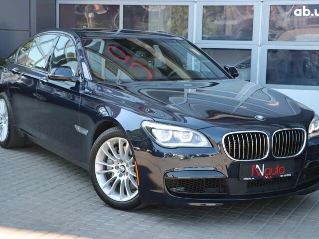 Синий БМВ 7 Серия, объемом двигателя 4.4 л и пробегом 115 тыс. км за 28900 $, фото 1 на Automoto.ua
