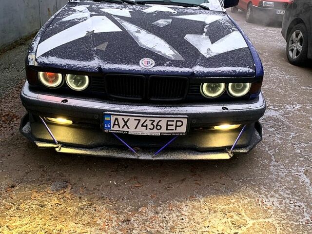 Синий БМВ 7 Серия, объемом двигателя 5.4 л и пробегом 200 тыс. км за 4000 $, фото 4 на Automoto.ua