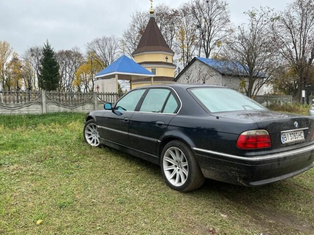 Синий БМВ 7 Серия, объемом двигателя 3 л и пробегом 500 тыс. км за 3400 $, фото 1 на Automoto.ua