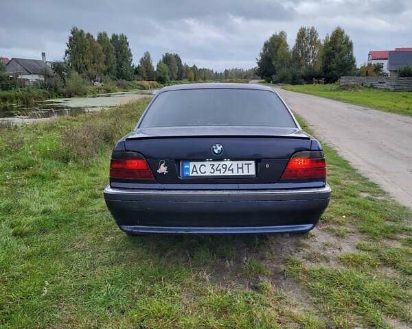 Синий БМВ 7 Серия, объемом двигателя 3 л и пробегом 350 тыс. км за 4300 $, фото 8 на Automoto.ua