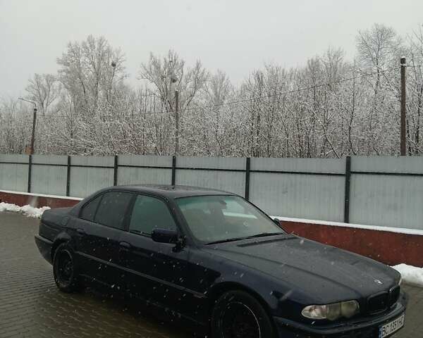 Синий БМВ 7 Серия, объемом двигателя 3.5 л и пробегом 415 тыс. км за 4950 $, фото 2 на Automoto.ua