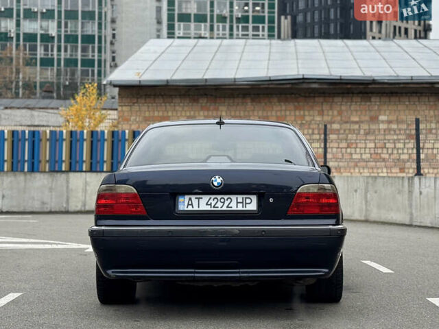 Синий БМВ 7 Серия, объемом двигателя 3 л и пробегом 353 тыс. км за 4350 $, фото 4 на Automoto.ua