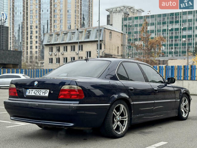 Синий БМВ 7 Серия, объемом двигателя 3 л и пробегом 353 тыс. км за 4350 $, фото 3 на Automoto.ua