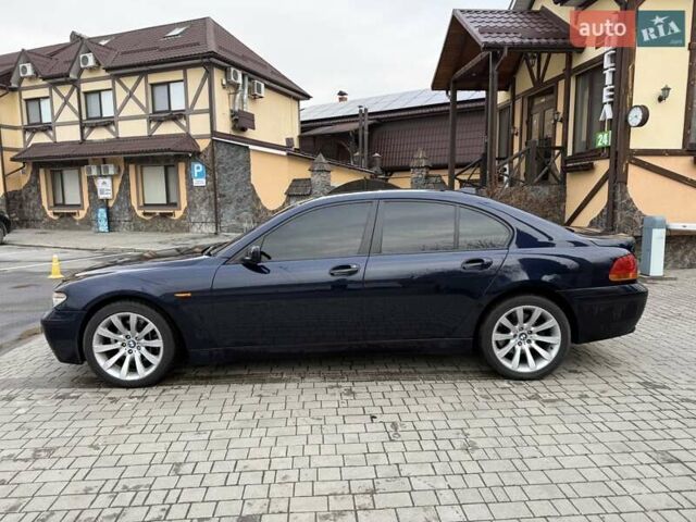 Синий БМВ 7 Серия, объемом двигателя 4.4 л и пробегом 441 тыс. км за 3999 $, фото 10 на Automoto.ua