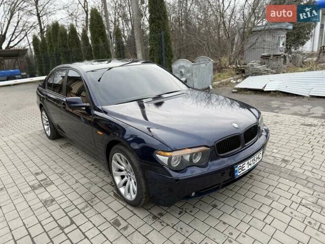 Синий БМВ 7 Серия, объемом двигателя 4.4 л и пробегом 441 тыс. км за 3999 $, фото 4 на Automoto.ua