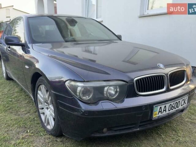 Синий БМВ 7 Серия, объемом двигателя 4.4 л и пробегом 289 тыс. км за 6000 $, фото 12 на Automoto.ua