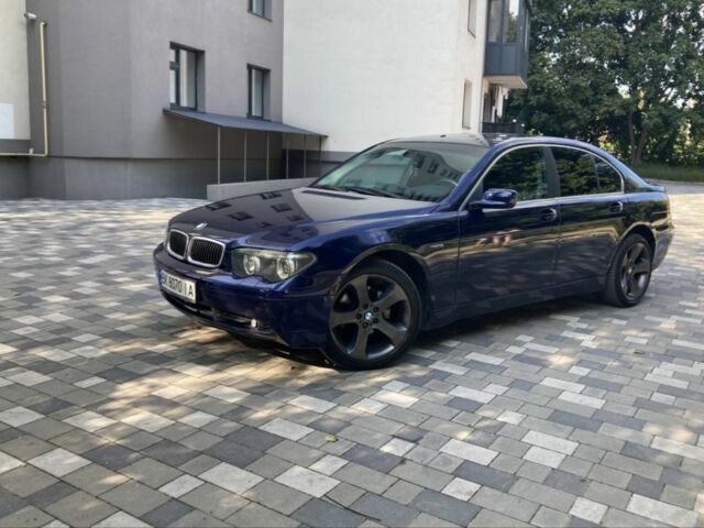 Синий БМВ 7 Серия, объемом двигателя 3 л и пробегом 300 тыс. км за 6200 $, фото 2 на Automoto.ua