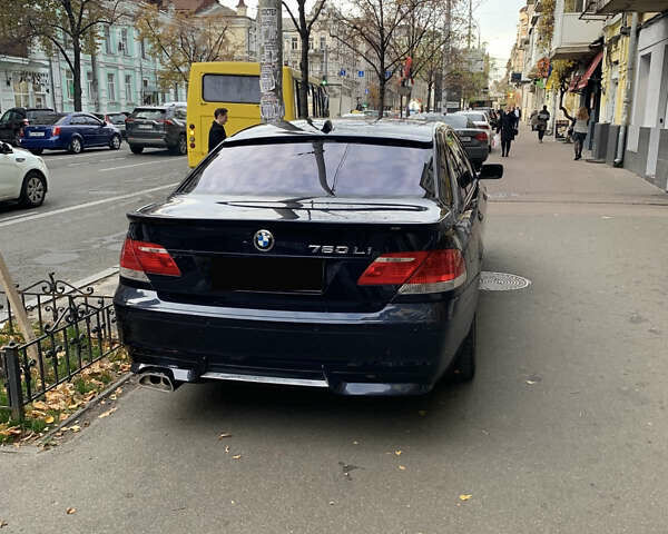 Синий БМВ 7 Серия, объемом двигателя 6 л и пробегом 132 тыс. км за 22950 $, фото 7 на Automoto.ua