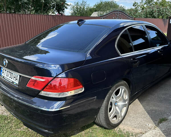 Синий БМВ 7 Серия, объемом двигателя 3 л и пробегом 370 тыс. км за 8600 $, фото 2 на Automoto.ua