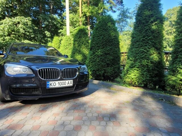 Синий БМВ 7 Серия, объемом двигателя 4.4 л и пробегом 90 тыс. км за 16100 $, фото 2 на Automoto.ua