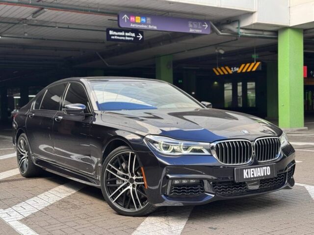 Синий БМВ 7 Серия, объемом двигателя 4.4 л и пробегом 134 тыс. км за 28500 $, фото 1 на Automoto.ua