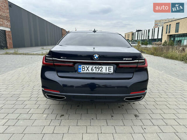 Синий БМВ 7 Серия, объемом двигателя 4.39 л и пробегом 115 тыс. км за 49500 $, фото 6 на Automoto.ua