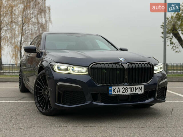 Синий БМВ 7 Серия, объемом двигателя 3 л и пробегом 54 тыс. км за 75000 $, фото 7 на Automoto.ua