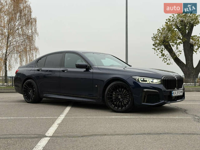 Синий БМВ 7 Серия, объемом двигателя 3 л и пробегом 54 тыс. км за 75000 $, фото 1 на Automoto.ua