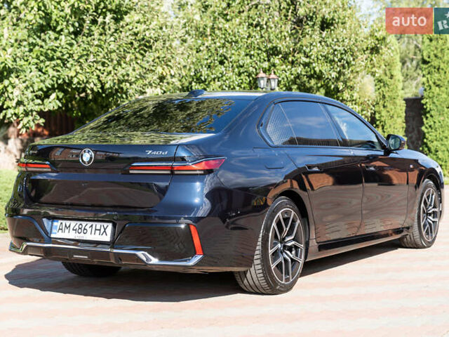 Синий БМВ 7 Серия, объемом двигателя 2.99 л и пробегом 44 тыс. км за 129000 $, фото 5 на Automoto.ua